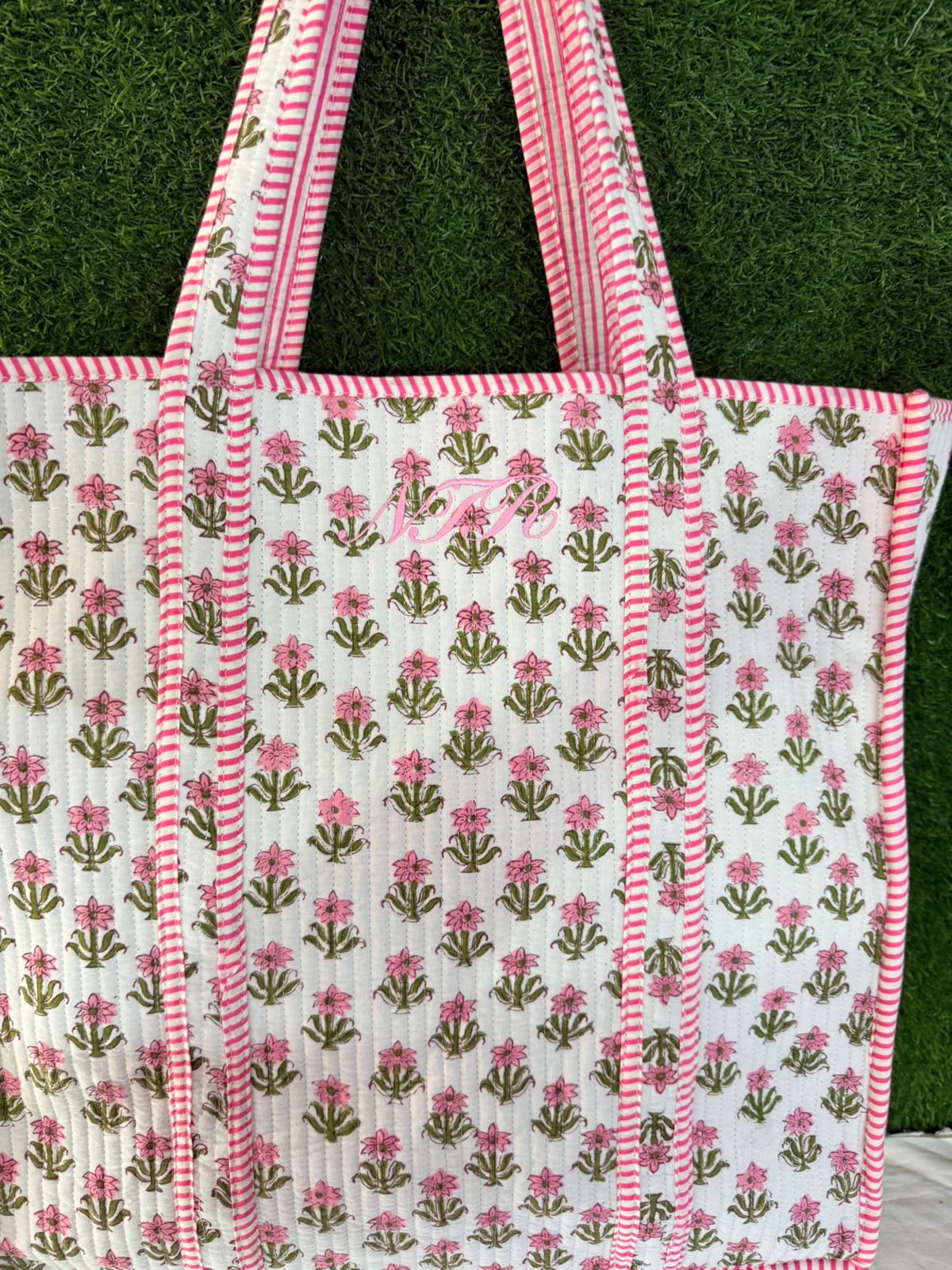 Handmade Quilted Block Print Fabrics | Premium Cotton & Needle Foam