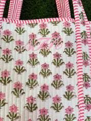 Handmade Quilted Block Print Fabrics | Premium Cotton & Needle Foam