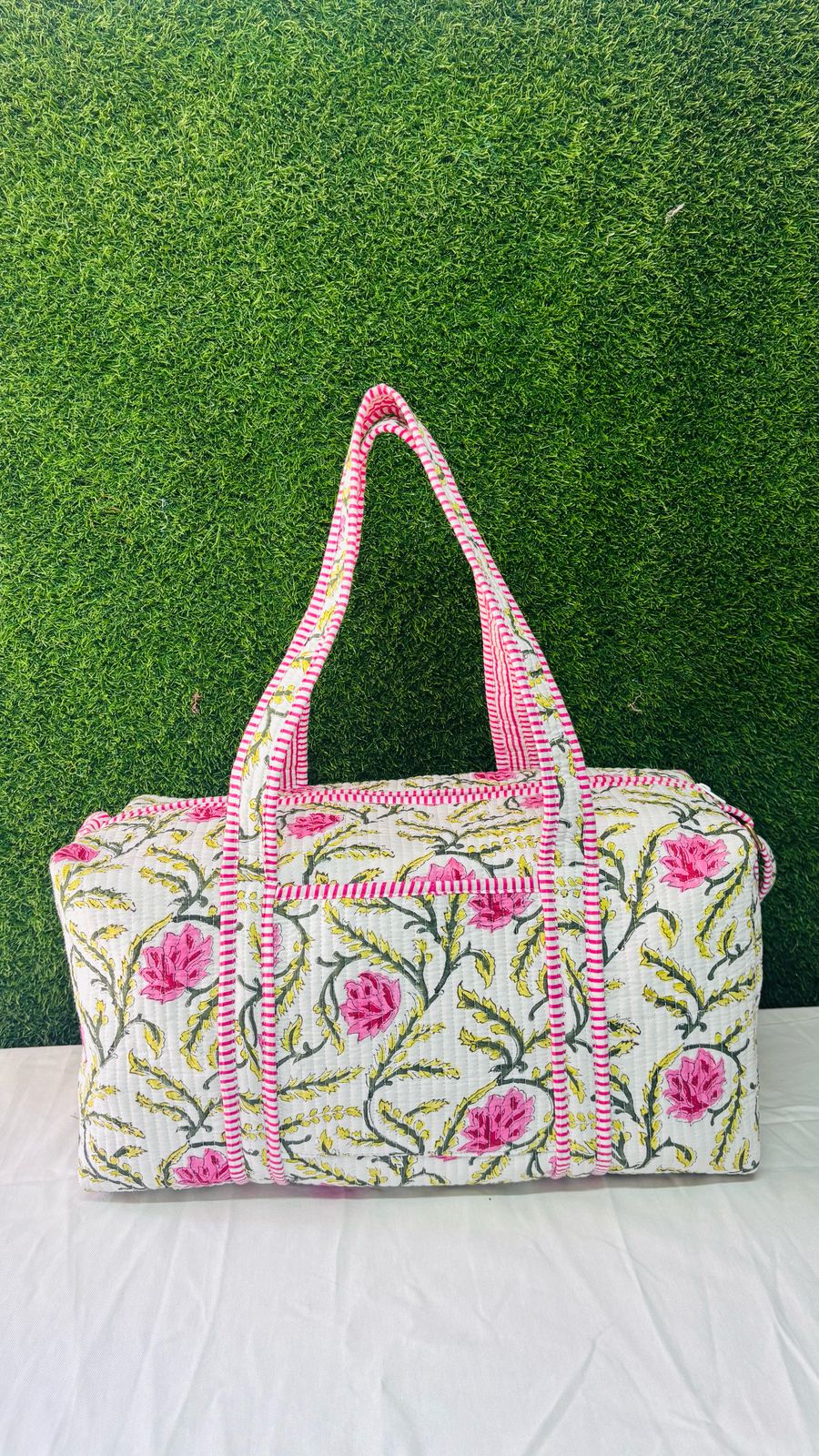 Travel Light, Pack Right. Our sleek 18” x 9” x 9” duffle bags