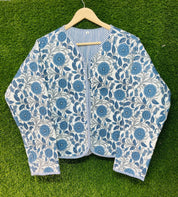 Handmade Indian Cotton Quilted Jacket