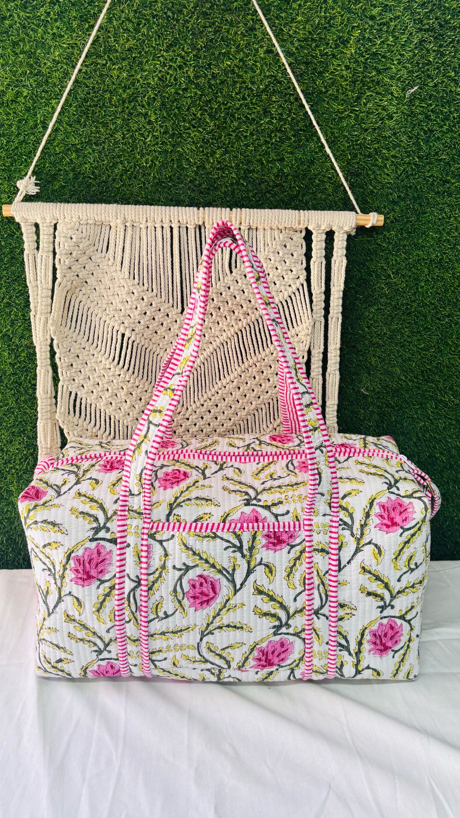 Travel Light, Pack Right. Our sleek 18” x 9” x 9” duffle bags