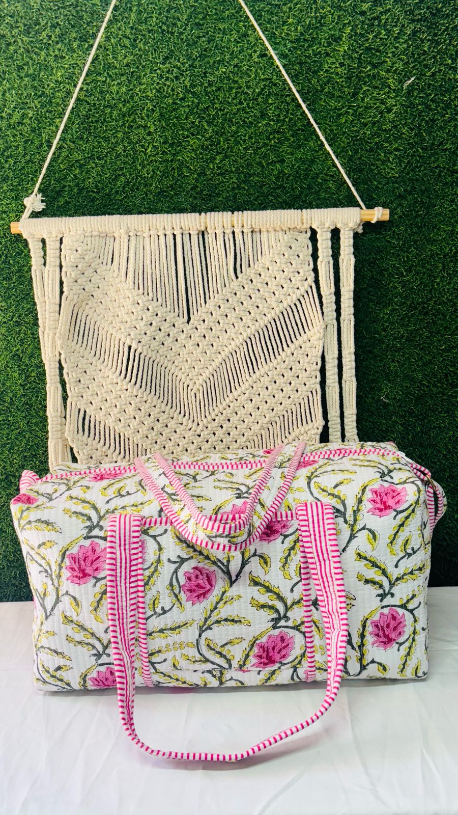 Travel Light, Pack Right. Our sleek 18” x 9” x 9” duffle bags