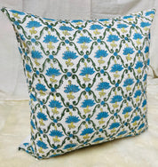 Ruffled Pillow Covers |Indian Frill Pillow Shams | Cotton Pillow Cases | Block print Cushions |Throw Pillow Cover | Boho Bedding Pillows